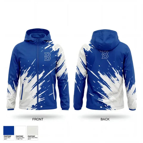 Windbreaker, Hamilton Bulldogs, Baseball, Teamtime, Team time, sublimation, custom sports apparel, team uniforms, spirit wear, spiritwear, sports uniforms, custom shirts, team store, custom team store, fundraiser sports, apparel fundraiser