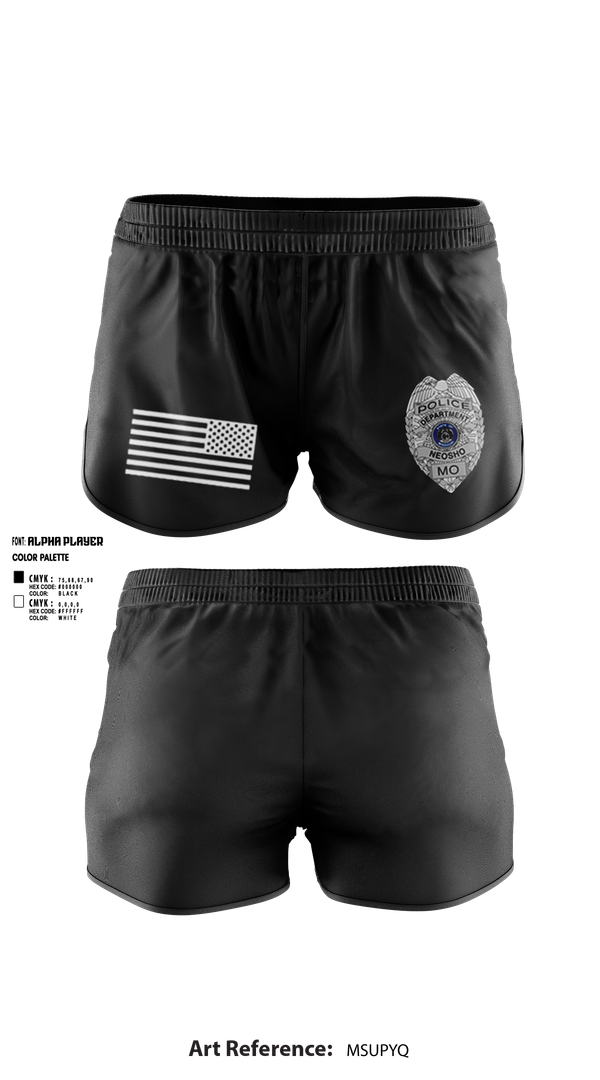 Ranger Panties, Neosho Police, Police, Teamtime, Team time, sublimation, custom sports apparel, team uniforms, spirit wear, spiritwear, sports uniforms, custom shirts, team store, custom team store, fundraiser sports, apparel fundraiser