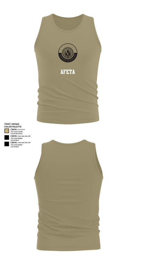 Tank Top, AFETA, , Teamtime, Team time, sublimation, custom sports apparel, team uniforms, spirit wear, spiritwear, sports uniforms, custom shirts, team store, custom team store, fundraiser sports, apparel fundraiser