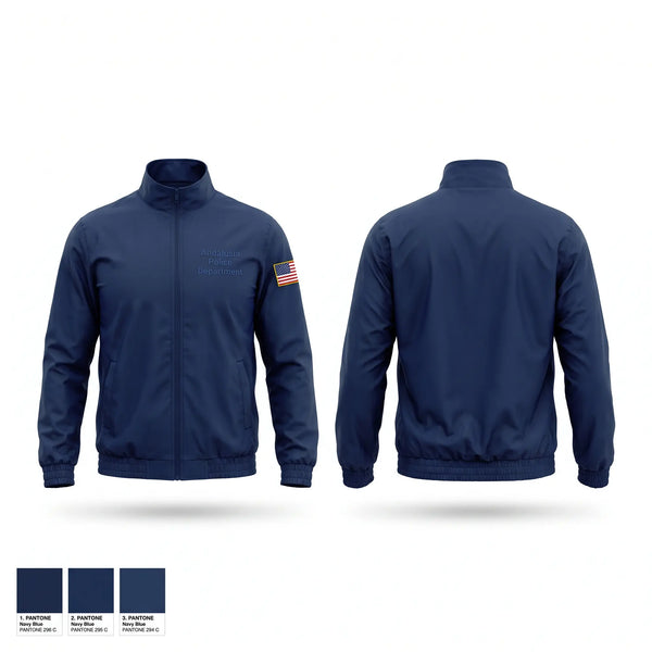 Windbreaker, Andalusia Police Department, Police, Teamtime, Team time, sublimation, custom sports apparel, team uniforms, spirit wear, spiritwear, sports uniforms, custom shirts, team store, custom team store, fundraiser sports, apparel fundraiser