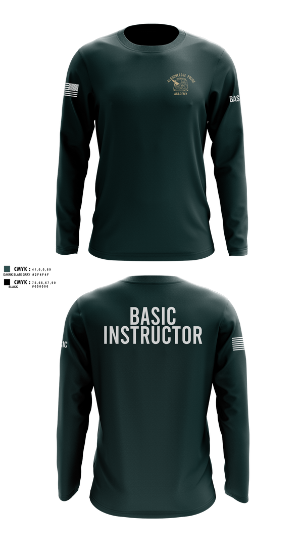 Long Sleeve Performance Shirt, Academy-Basic Unit, Police, Teamtime, Team time, sublimation, custom sports apparel, team uniforms, spirit wear, spiritwear, sports uniforms, custom shirts, team store, custom team store, fundraiser sports, apparel fundraiser