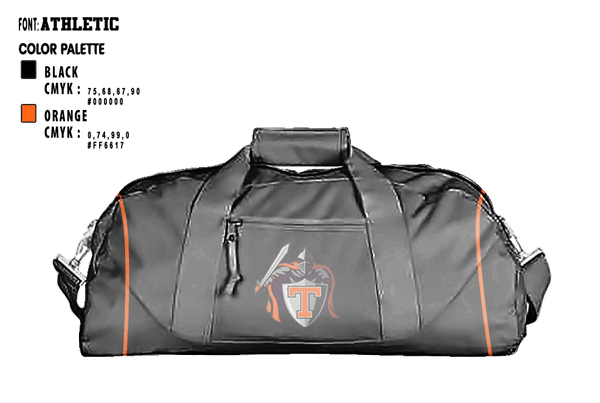 Duffle Bag, Black Knights, Wrestling, Teamtime, Team time, sublimation, custom sports apparel, team uniforms, spirit wear, spiritwear, sports uniforms, custom shirts, team store, custom team store, fundraiser sports, apparel fundraiser