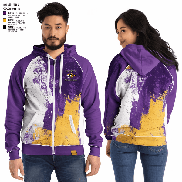 Zip Hoodie, Westgate High School Volleyball, Women's Volleyball, Teamtime, Team time, sublimation, custom sports apparel, team uniforms, spirit wear, spiritwear, sports uniforms, custom shirts, team store, custom team store, fundraiser sports, apparel fundraiser