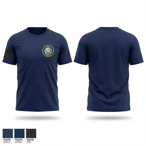 Old School Cotton Feel Shirt, NJROTC, Navy, Teamtime, Team time, sublimation, custom sports apparel, team uniforms, spirit wear, spiritwear, sports uniforms, custom shirts, team store, custom team store, fundraiser sports, apparel fundraiser