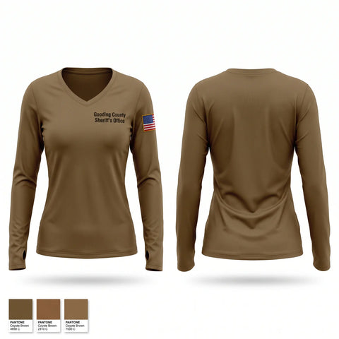 Old School Cotton Feel Shirt, Gooding County Sheriff’s Office, Police, Teamtime, Team time, sublimation, custom sports apparel, team uniforms, spirit wear, spiritwear, sports uniforms, custom shirts, team store, custom team store, fundraiser sports, apparel fundraiser