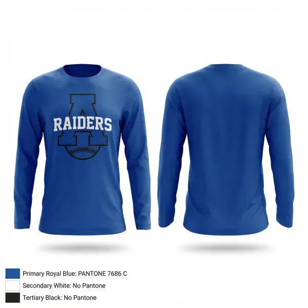 Long Sleeve Performance Shirt, Anamosa Raiders 10U, Baseball, Teamtime, Team time, sublimation, custom sports apparel, team uniforms, spirit wear, spiritwear, sports uniforms, custom shirts, team store, custom team store, fundraiser sports, apparel fundraiser