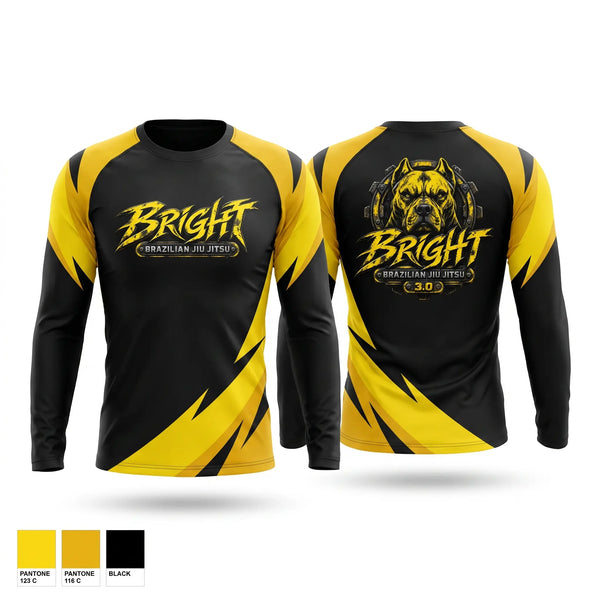 Long Sleeve Performance Shirt, Bright Brazilian Jiu Jitsu, , Teamtime, Team time, sublimation, custom sports apparel, team uniforms, spirit wear, spiritwear, sports uniforms, custom shirts, team store, custom team store, fundraiser sports, apparel fundraiser