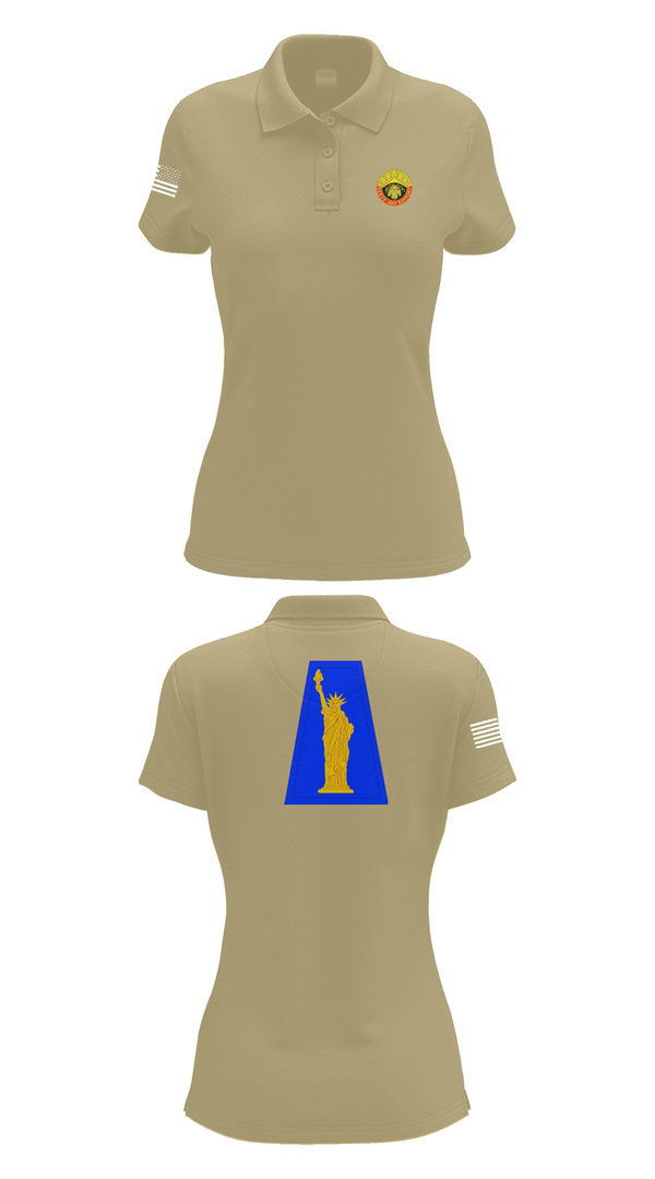 Womens Short Sleeve Performance Polo, 389th CSSB, , Teamtime, Team time, sublimation, custom sports apparel, team uniforms, spirit wear, spiritwear, sports uniforms, custom shirts, team store, custom team store, fundraiser sports, apparel fundraiser