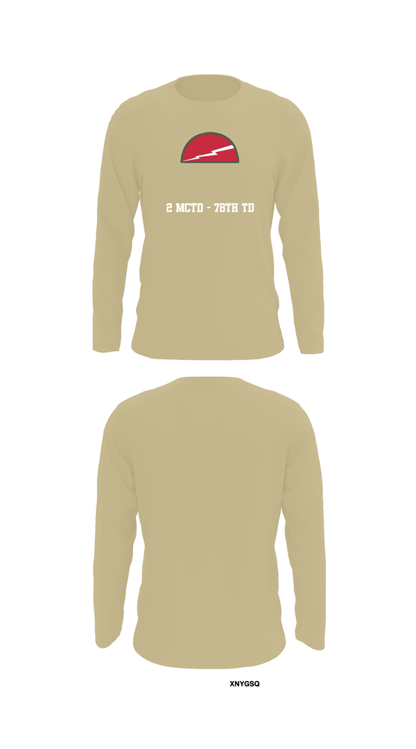Long Sleeve Performance Shirt, 2 MCTD - 78th TD, , Teamtime, Team time, sublimation, custom sports apparel, team uniforms, spirit wear, spiritwear, sports uniforms, custom shirts, team store, custom team store, fundraiser sports, apparel fundraiser