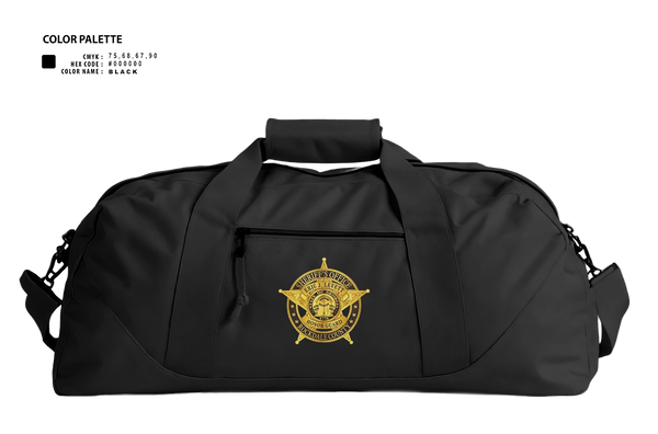 Duffle Bag, Rockdale County SO Honor Guard, Police, Teamtime, Team time, sublimation, custom sports apparel, team uniforms, spirit wear, spiritwear, sports uniforms, custom shirts, team store, custom team store, fundraiser sports, apparel fundraiser