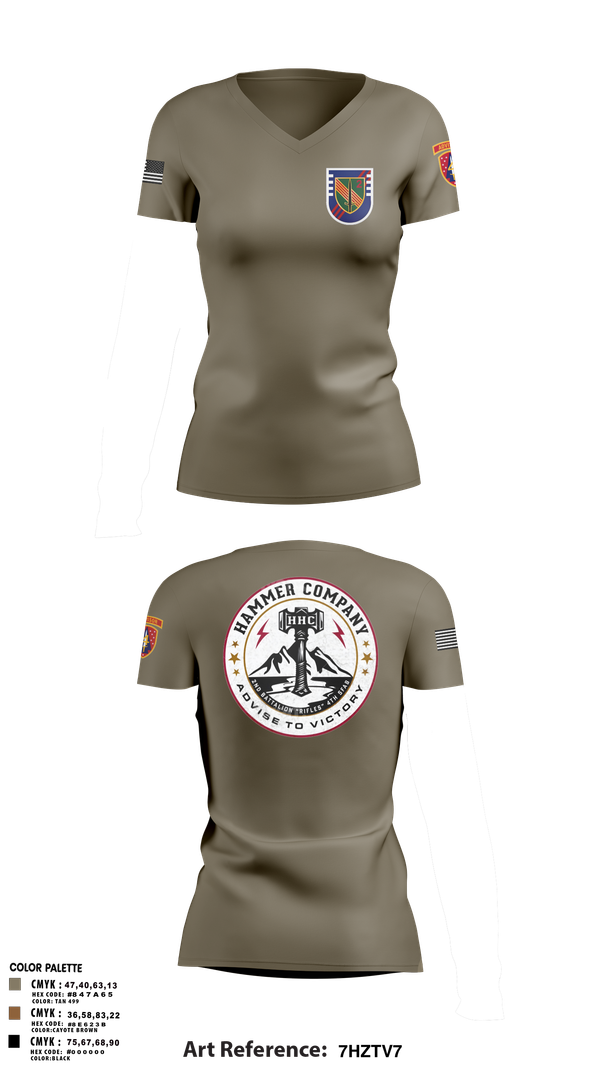 Womens Short Sleeve Vneck Shirt, , Army, Teamtime, Team time, sublimation, custom sports apparel, team uniforms, spirit wear, spiritwear, sports uniforms, custom shirts, team store, custom team store, fundraiser sports, apparel fundraiser