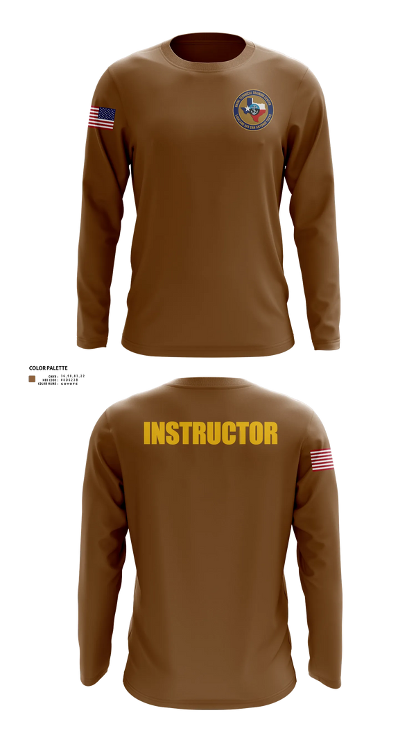 Long Sleeve Performance Shirt, NTTC Lackland, Navy, Teamtime, Team time, sublimation, custom sports apparel, team uniforms, spirit wear, spiritwear, sports uniforms, custom shirts, team store, custom team store, fundraiser sports, apparel fundraiser