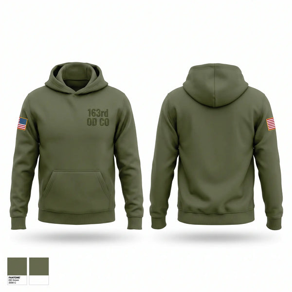 Hoodie, 163rd OD. CO., Army, Teamtime, Team time, sublimation, custom sports apparel, team uniforms, spirit wear, spiritwear, sports uniforms, custom shirts, team store, custom team store, fundraiser sports, apparel fundraiser