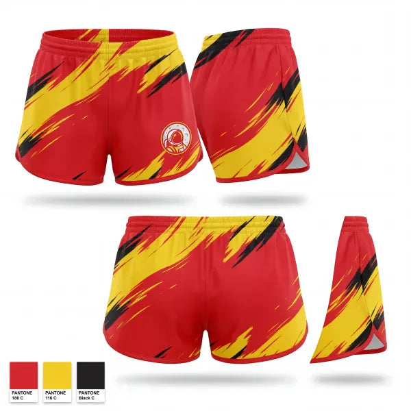 Womens Shorts, Bayou City Elite Academy, Men's Basketball, Teamtime, Team time, sublimation, custom sports apparel, team uniforms, spirit wear, spiritwear, sports uniforms, custom shirts, team store, custom team store, fundraiser sports, apparel fundraiser