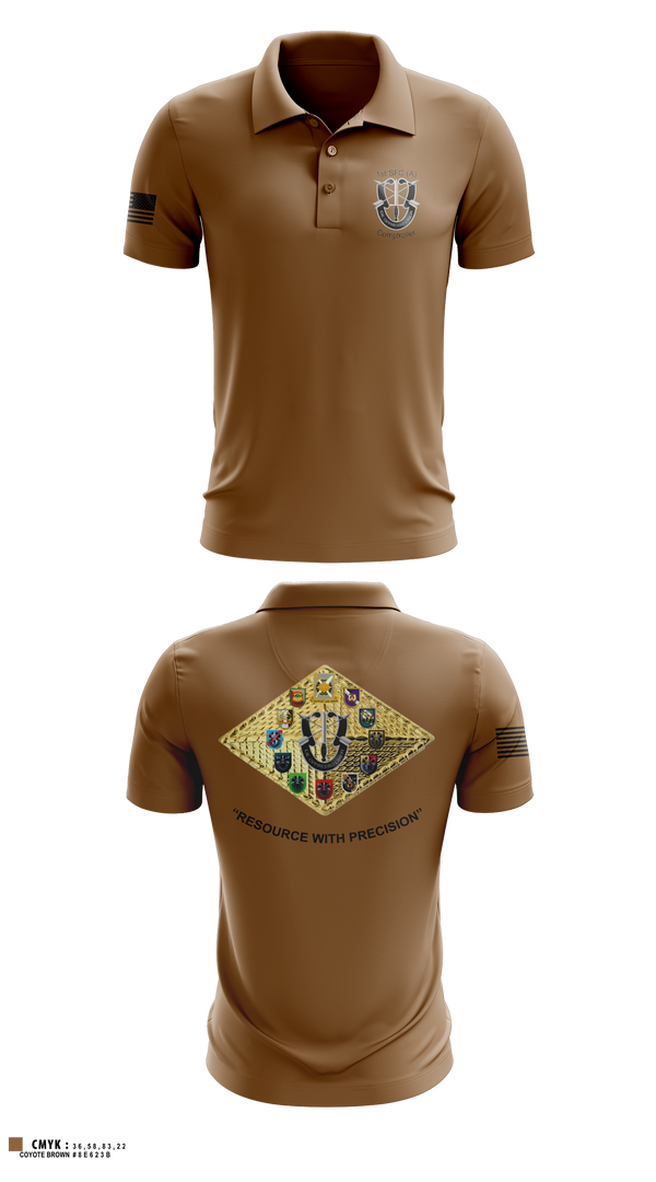 Short Sleeve Performance Polo, 1SFC Comptroller, Army, Teamtime, Team time, sublimation, custom sports apparel, team uniforms, spirit wear, spiritwear, sports uniforms, custom shirts, team store, custom team store, fundraiser sports, apparel fundraiser