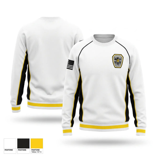 Crew Neck Sweatshirt, Chatham Rescue Squad, EMS/EMT, Teamtime, Team time, sublimation, custom sports apparel, team uniforms, spirit wear, spiritwear, sports uniforms, custom shirts, team store, custom team store, fundraiser sports, apparel fundraiser
