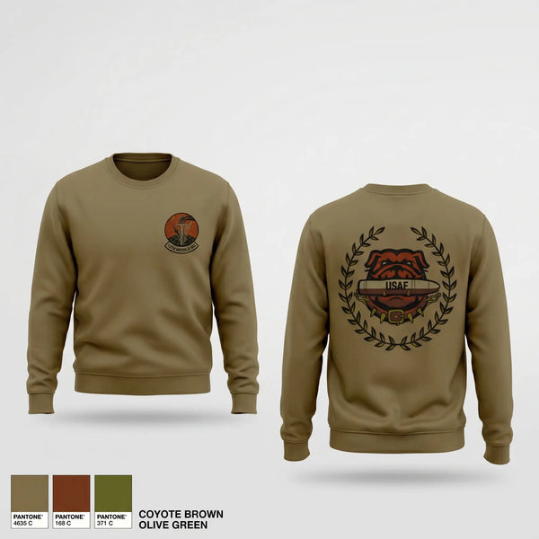 Crew Neck Sweatshirt, 12th Missile Squadron, Air Force, Teamtime, Team time, sublimation, custom sports apparel, team uniforms, spirit wear, spiritwear, sports uniforms, custom shirts, team store, custom team store, fundraiser sports, apparel fundraiser