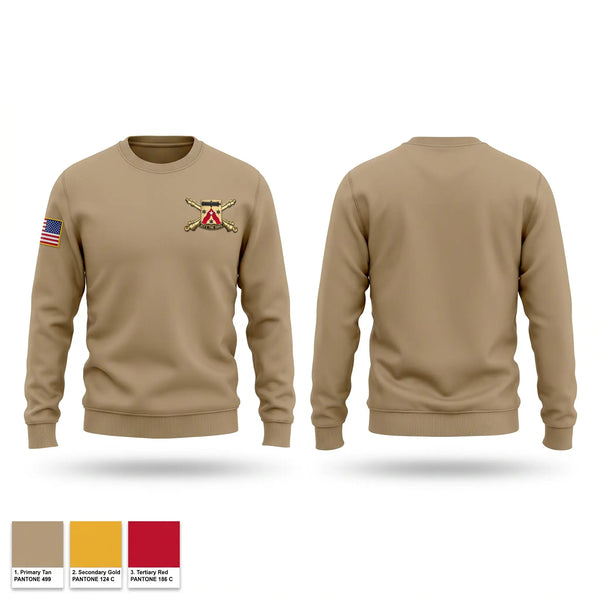 Crew Neck Sweatshirt, 36th DIVARTY, National Guard, Teamtime, Team time, sublimation, custom sports apparel, team uniforms, spirit wear, spiritwear, sports uniforms, custom shirts, team store, custom team store, fundraiser sports, apparel fundraiser