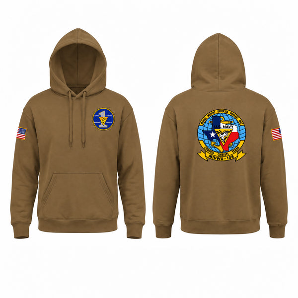 Hoodie, Mobile Inshore Undersea Warfare Unit 108, Navy, Teamtime, Team time, sublimation, custom sports apparel, team uniforms, spirit wear, spiritwear, sports uniforms, custom shirts, team store, custom team store, fundraiser sports, apparel fundraiser