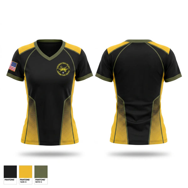 Womens Short Sleeve Vneck Shirt, 5th ANGLICO, Marines, Teamtime, Team time, sublimation, custom sports apparel, team uniforms, spirit wear, spiritwear, sports uniforms, custom shirts, team store, custom team store, fundraiser sports, apparel fundraiser