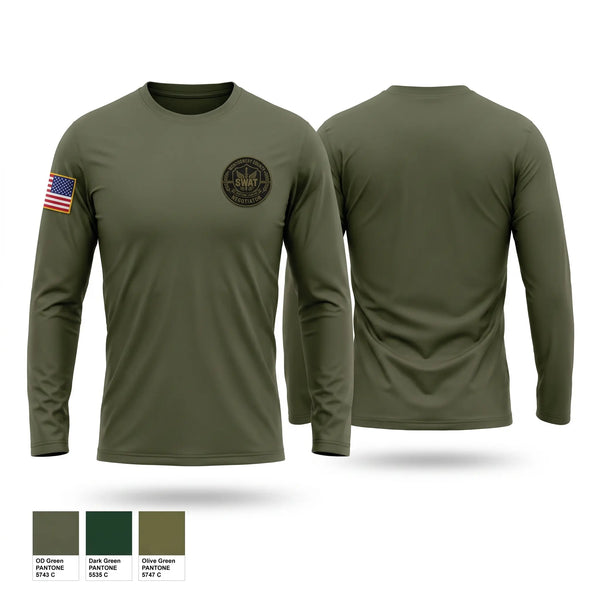 Long Sleeve Performance Shirt, Montgomery County SWAT - Western Region Negotiators, Police, Teamtime, Team time, sublimation, custom sports apparel, team uniforms, spirit wear, spiritwear, sports uniforms, custom shirts, team store, custom team store, fundraiser sports, apparel fundraiser