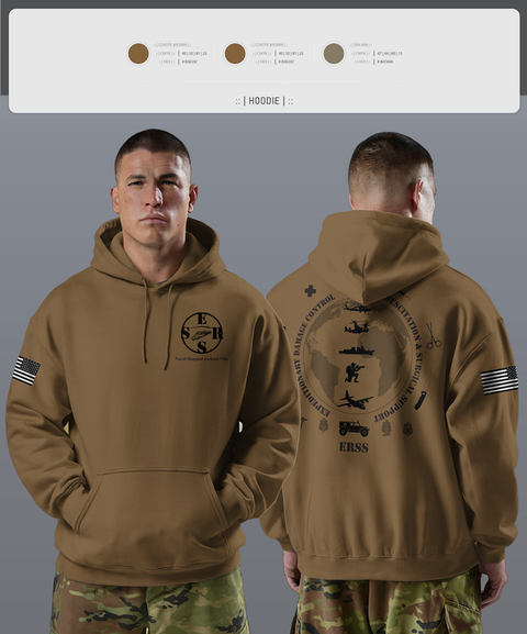 Hoodie, Naval Hospital Jacksonville ERSS, , Teamtime, Team time, sublimation, custom sports apparel, team uniforms, spirit wear, spiritwear, sports uniforms, custom shirts, team store, custom team store, fundraiser sports, apparel fundraiser