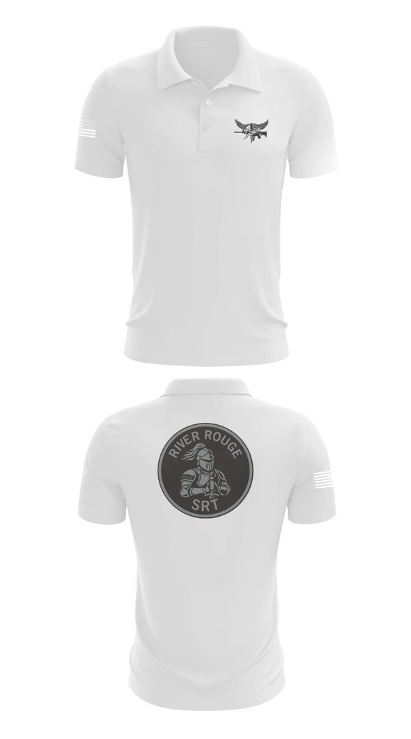 Short Sleeve Performance Polo, River Rouge Police Special Response Team, Police, Teamtime, Team time, sublimation, custom sports apparel, team uniforms, spirit wear, spiritwear, sports uniforms, custom shirts, team store, custom team store, fundraiser sports, apparel fundraiser