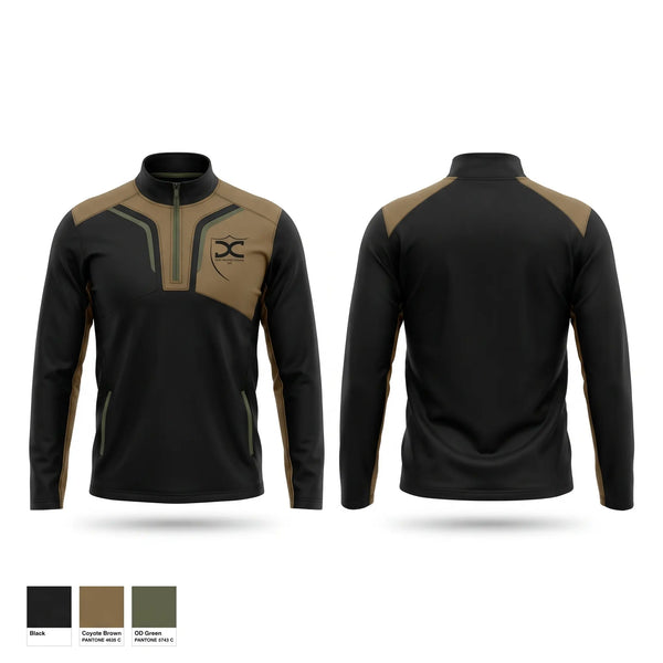 Quarter Zip Jacket, Delta Security Company LLC., , Teamtime, Team time, sublimation, custom sports apparel, team uniforms, spirit wear, spiritwear, sports uniforms, custom shirts, team store, custom team store, fundraiser sports, apparel fundraiser