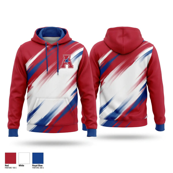 Hoodie, All American, Baseball, Teamtime, Team time, sublimation, custom sports apparel, team uniforms, spirit wear, spiritwear, sports uniforms, custom shirts, team store, custom team store, fundraiser sports, apparel fundraiser