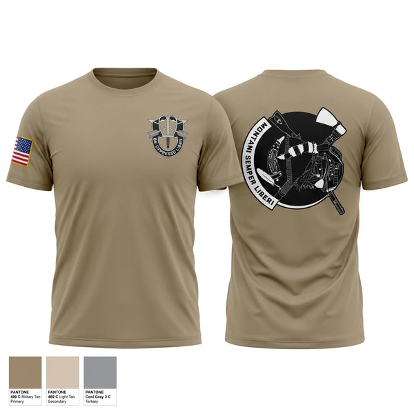 Short Sleeve Performance Shirt, 2/19 SFG (A), Army, Teamtime, Team time, sublimation, custom sports apparel, team uniforms, spirit wear, spiritwear, sports uniforms, custom shirts, team store, custom team store, fundraiser sports, apparel fundraiser