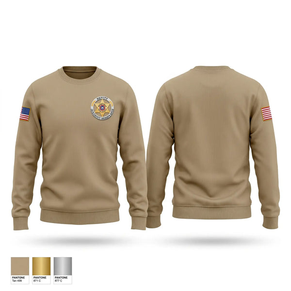 Crew Neck Sweatshirt, Jack County Sheriff’s Office, Police, Teamtime, Team time, sublimation, custom sports apparel, team uniforms, spirit wear, spiritwear, sports uniforms, custom shirts, team store, custom team store, fundraiser sports, apparel fundraiser