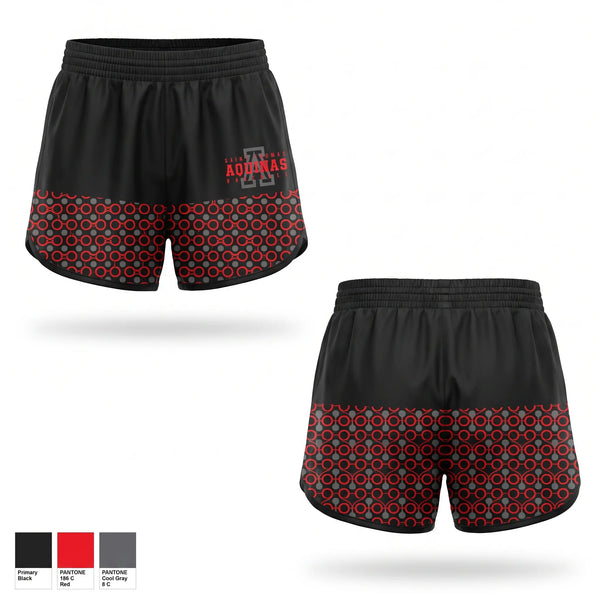 Womens Shorts, St. Thomas Aquinas, Baseball, Teamtime, Team time, sublimation, custom sports apparel, team uniforms, spirit wear, spiritwear, sports uniforms, custom shirts, team store, custom team store, fundraiser sports, apparel fundraiser