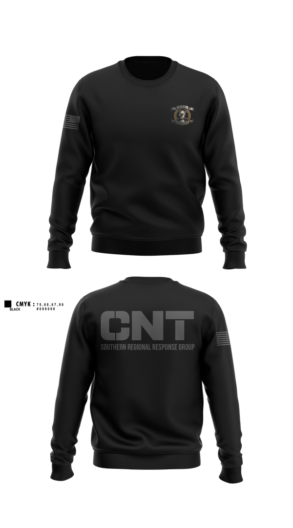 Crew Neck Sweatshirt, Southern Regional Response Group, Police, Teamtime, Team time, sublimation, custom sports apparel, team uniforms, spirit wear, spiritwear, sports uniforms, custom shirts, team store, custom team store, fundraiser sports, apparel fundraiser