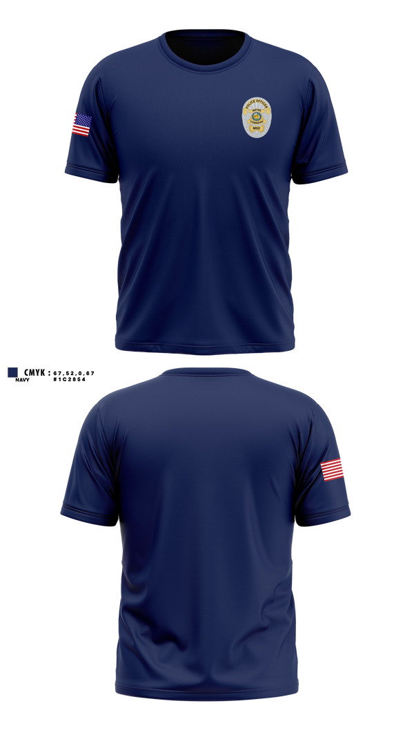 Old School Cotton Feel Shirt, Wayne Twp. Police Dept., Police, Teamtime, Team time, sublimation, custom sports apparel, team uniforms, spirit wear, spiritwear, sports uniforms, custom shirts, team store, custom team store, fundraiser sports, apparel fundraiser
