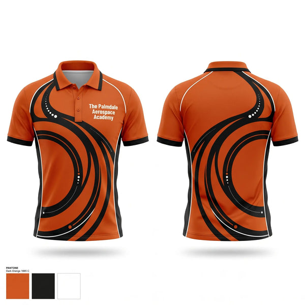 Short Sleeve Performance Polo, The Palmdale Aerospace Academy, Men's Basketball, Teamtime, Team time, sublimation, custom sports apparel, team uniforms, spirit wear, spiritwear, sports uniforms, custom shirts, team store, custom team store, fundraiser sports, apparel fundraiser