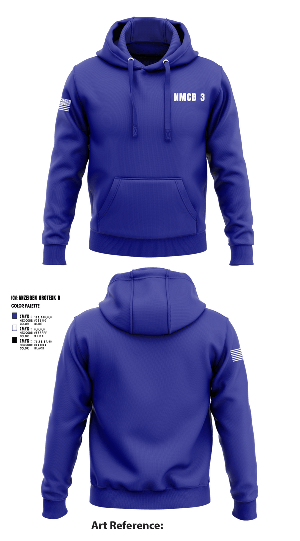 Hoodie, NMCB 3, Navy, Teamtime, Team time, sublimation, custom sports apparel, team uniforms, spirit wear, spiritwear, sports uniforms, custom shirts, team store, custom team store, fundraiser sports, apparel fundraiser