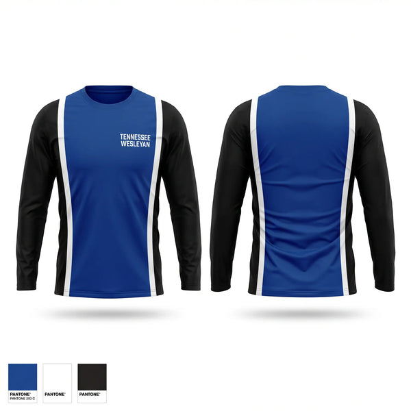 Long Sleeve Performance Shirt, Tennessee Wesleyan, Women's Basketball, Teamtime, Team time, sublimation, custom sports apparel, team uniforms, spirit wear, spiritwear, sports uniforms, custom shirts, team store, custom team store, fundraiser sports, apparel fundraiser