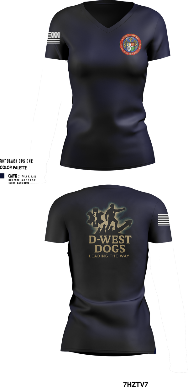 Womens Short Sleeve Vneck Shirt, Sussex County Paramedics, , Teamtime, Team time, sublimation, custom sports apparel, team uniforms, spirit wear, spiritwear, sports uniforms, custom shirts, team store, custom team store, fundraiser sports, apparel fundraiser