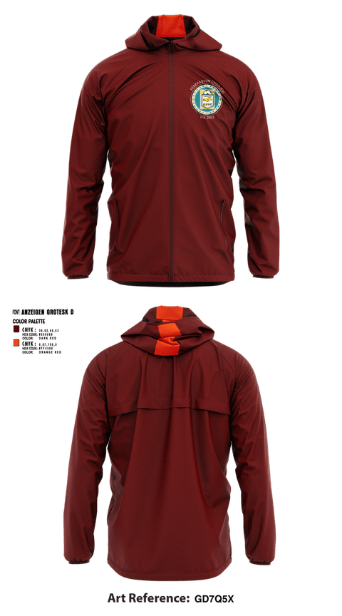 Windbreaker, BTFC, Men's Soccer, Teamtime, Team time, sublimation, custom sports apparel, team uniforms, spirit wear, spiritwear, sports uniforms, custom shirts, team store, custom team store, fundraiser sports, apparel fundraiser