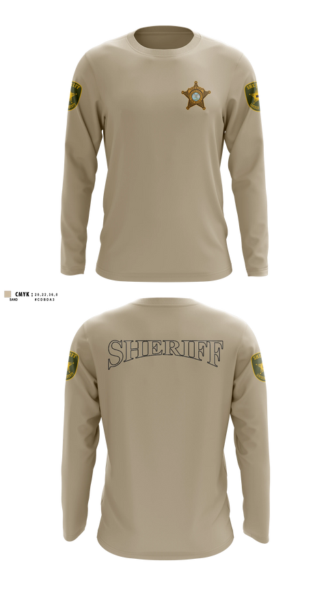 Long Sleeve Performance Shirt, Lincoln County Sheriffs office, Police, Teamtime, Team time, sublimation, custom sports apparel, team uniforms, spirit wear, spiritwear, sports uniforms, custom shirts, team store, custom team store, fundraiser sports, apparel fundraiser