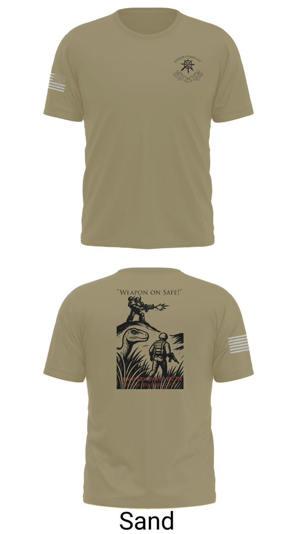 Old School Cotton Feel Shirt, C co. 1-182 IN, , Teamtime, Team time, sublimation, custom sports apparel, team uniforms, spirit wear, spiritwear, sports uniforms, custom shirts, team store, custom team store, fundraiser sports, apparel fundraiser