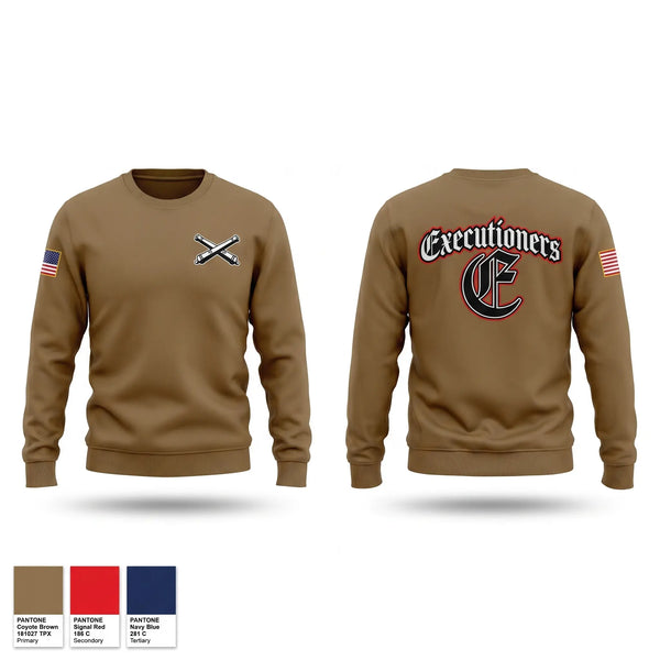 Crew Neck Sweatshirt, 1/C 36, Army, Teamtime, Team time, sublimation, custom sports apparel, team uniforms, spirit wear, spiritwear, sports uniforms, custom shirts, team store, custom team store, fundraiser sports, apparel fundraiser