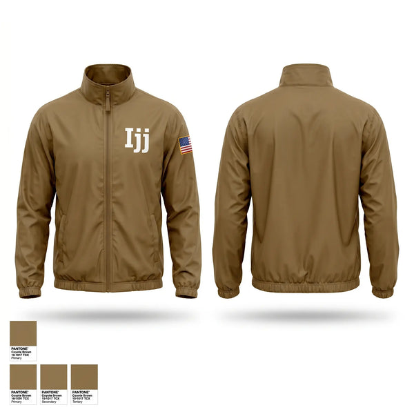Windbreaker, Ijj, Army, Teamtime, Team time, sublimation, custom sports apparel, team uniforms, spirit wear, spiritwear, sports uniforms, custom shirts, team store, custom team store, fundraiser sports, apparel fundraiser