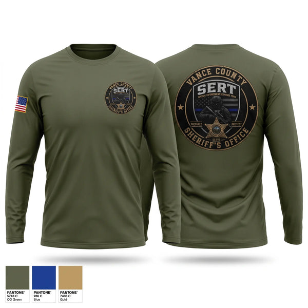 Long Sleeve Performance Shirt, VCSO SERT, Police, Teamtime, Team time, sublimation, custom sports apparel, team uniforms, spirit wear, spiritwear, sports uniforms, custom shirts, team store, custom team store, fundraiser sports, apparel fundraiser