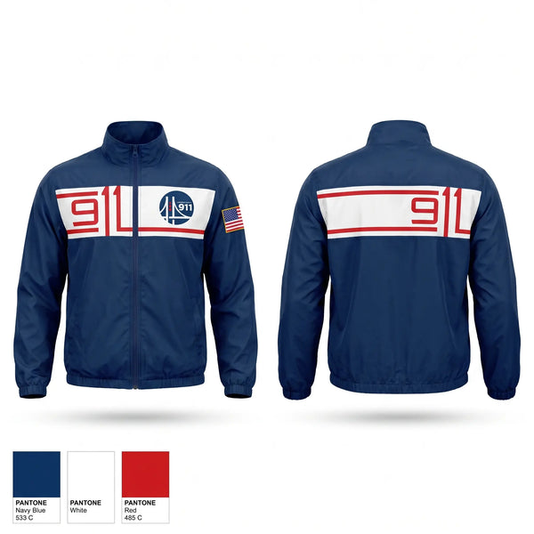 Windbreaker, Lawrence County 911, Police, Teamtime, Team time, sublimation, custom sports apparel, team uniforms, spirit wear, spiritwear, sports uniforms, custom shirts, team store, custom team store, fundraiser sports, apparel fundraiser