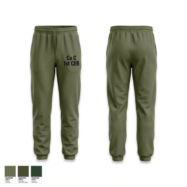 Sweatpants, Co C, 1st CEB, Marines, Teamtime, Team time, sublimation, custom sports apparel, team uniforms, spirit wear, spiritwear, sports uniforms, custom shirts, team store, custom team store, fundraiser sports, apparel fundraiser