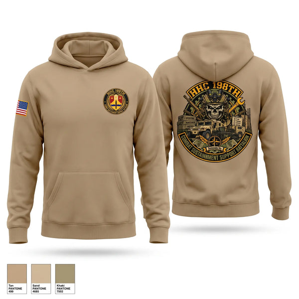 Hoodie, HHC 198th CSSB, Army, Teamtime, Team time, sublimation, custom sports apparel, team uniforms, spirit wear, spiritwear, sports uniforms, custom shirts, team store, custom team store, fundraiser sports, apparel fundraiser