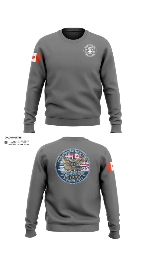 Crew Neck Sweatshirt, 6 Squadron Crew 2, , Teamtime, Team time, sublimation, custom sports apparel, team uniforms, spirit wear, spiritwear, sports uniforms, custom shirts, team store, custom team store, fundraiser sports, apparel fundraiser