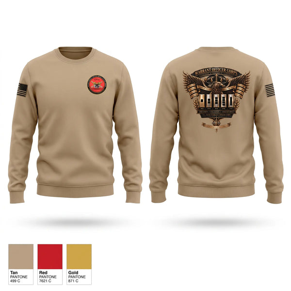 Crew Neck Sweatshirt, Warrant Officer Store, Army, Teamtime, Team time, sublimation, custom sports apparel, team uniforms, spirit wear, spiritwear, sports uniforms, custom shirts, team store, custom team store, fundraiser sports, apparel fundraiser