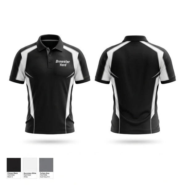 Short Sleeve Performance Polo, Brewster Yard, , Teamtime, Team time, sublimation, custom sports apparel, team uniforms, spirit wear, spiritwear, sports uniforms, custom shirts, team store, custom team store, fundraiser sports, apparel fundraiser